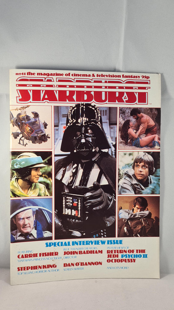 Starburst Number 61 Volume 5 Number 1 September 1983, Marvel Comics