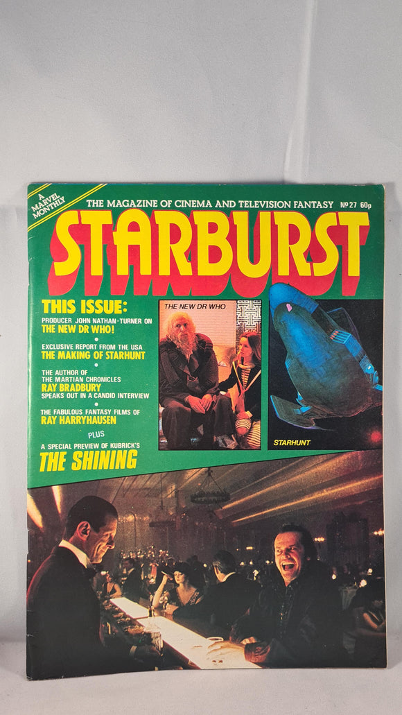 Starburst Number 27 Volume 3 Number 3 c1980, Marvel Comics