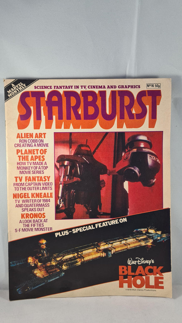 Starburst Number 16 Volume 2 Number 4 c1979, Marvel Comics
