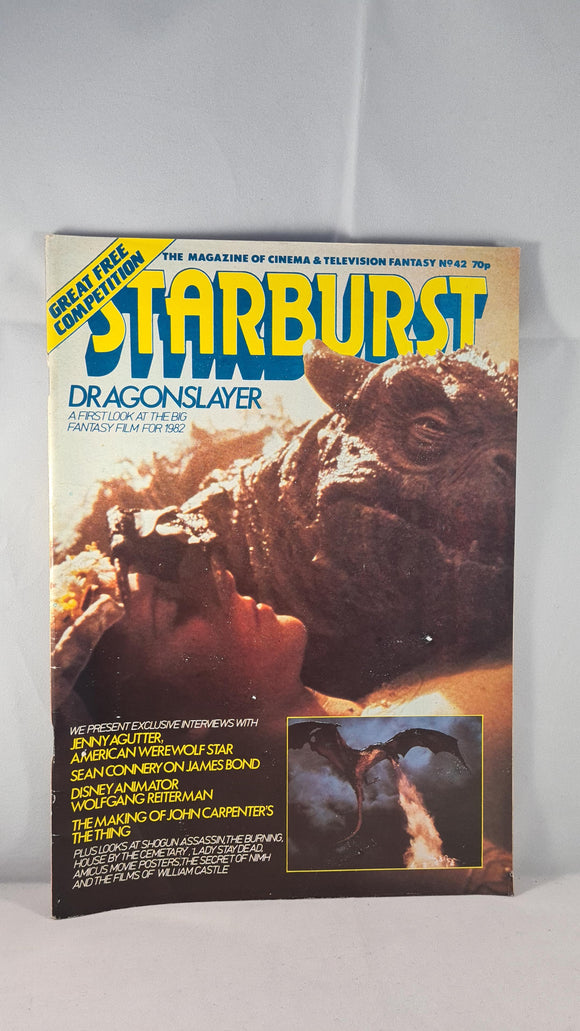 Starburst Number 42 Volume 4 Number 6 1981, Marvel Comics