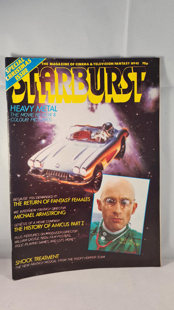 Starburst Number 41 Volume 4 Number 4 1981, Marvel Comics