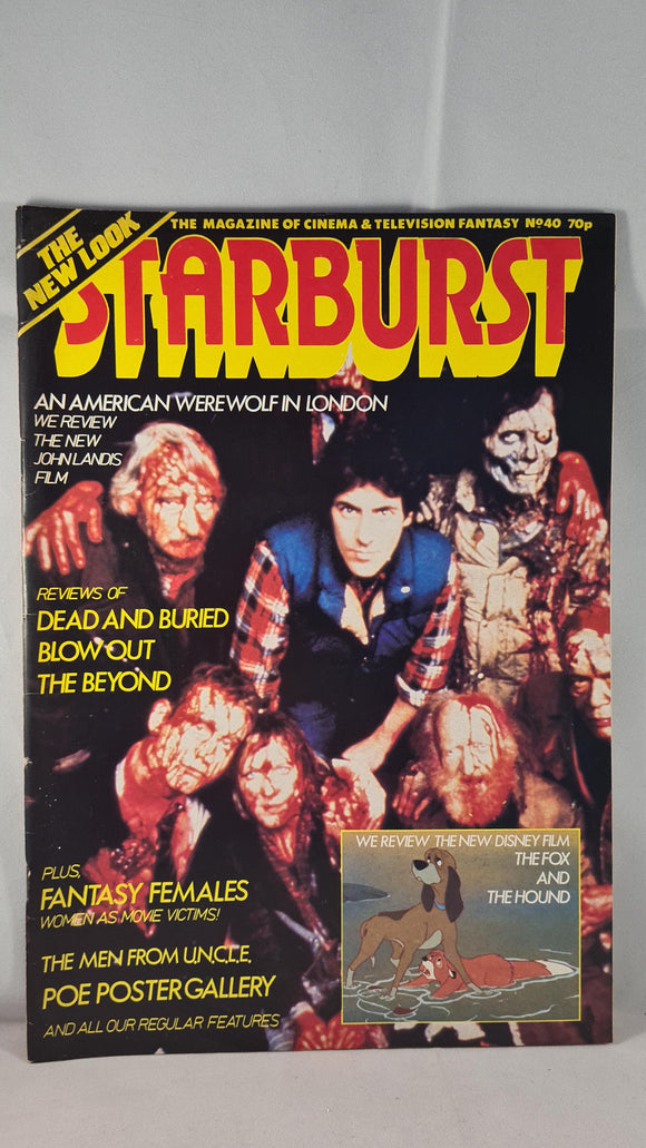 Starburst Number 40 Volume 4 Number 3, 1981, Marvel Comics