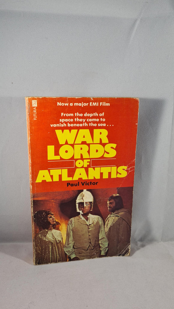 Paul Victor - War Lords of Atlantis, Futura, 1978, Paperbacks