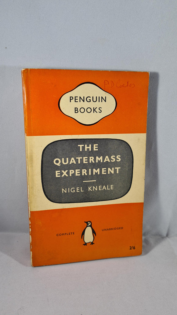Nigel Kneale -The Quatermass Experiment, Penguin Books, 1959, First Edition, Paperbacks