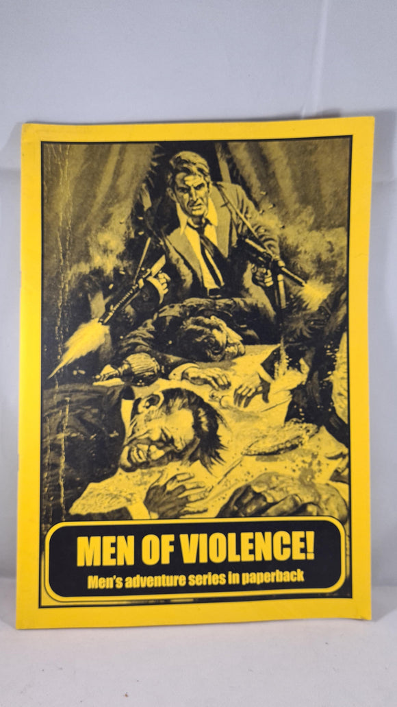 Men of Violence! Men's adventure series in paperback