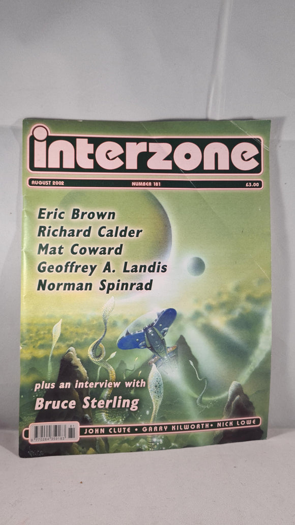David Pringle - Interzone Science Fiction & Fantasy, Number 181, August 2002