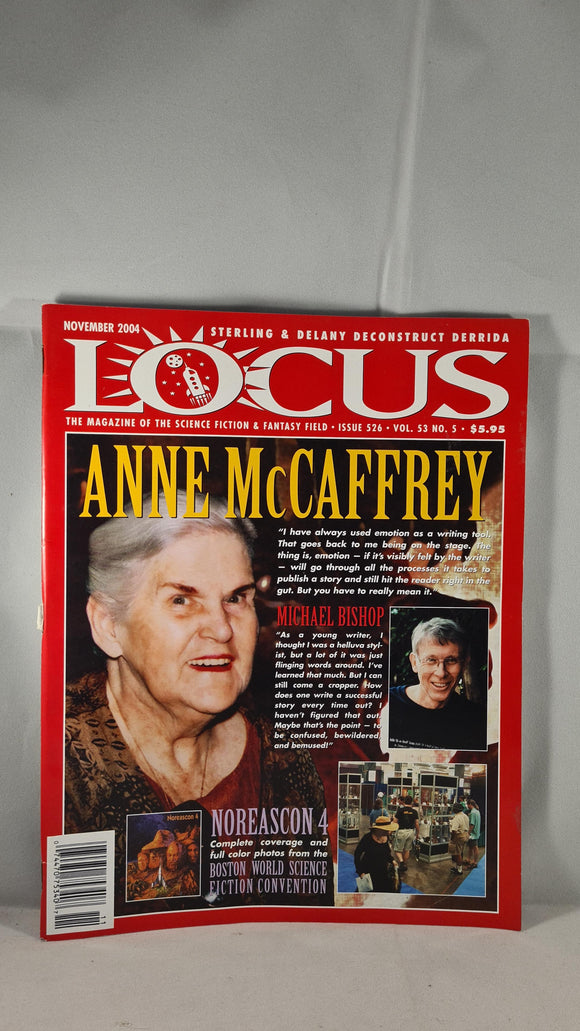 Charles N Brown - Locus  November 2004 Issue 526 Volume 53 Number 5