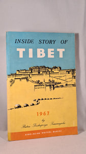 Inside Story of Tibet by Ratne Deshapriya Senanayake 1967