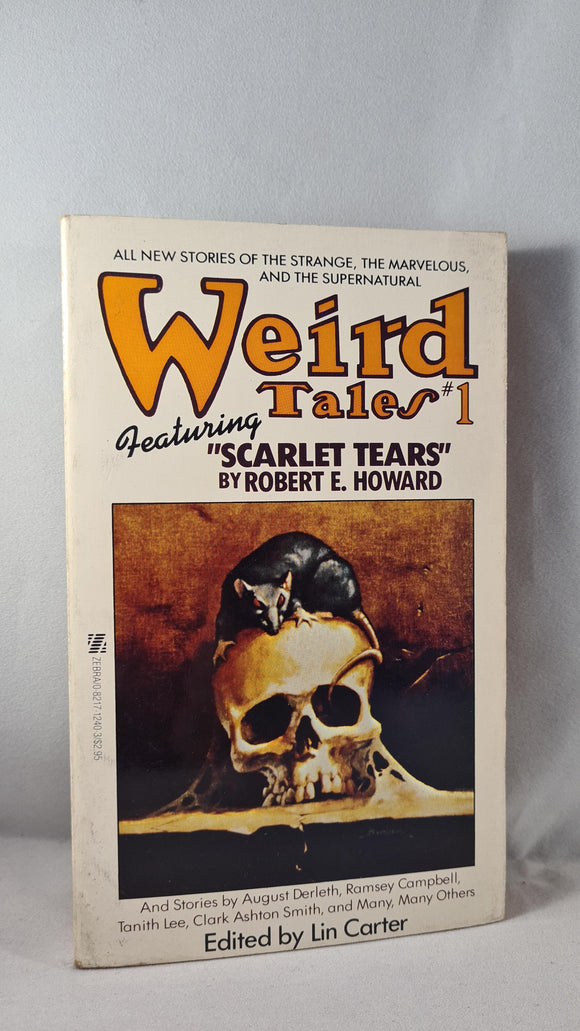 Lin Carter - Weird Tales Number 1, Zebra Books, 1980, Paperbacks