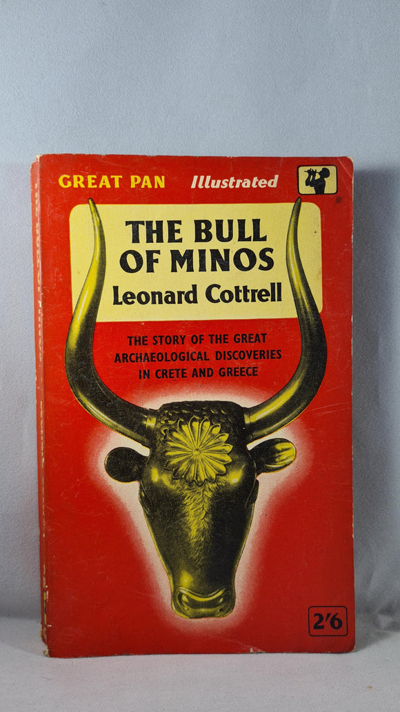 Leonard Cottrell - The Bull of Minos, Pan Books, 1960, Paperbacks