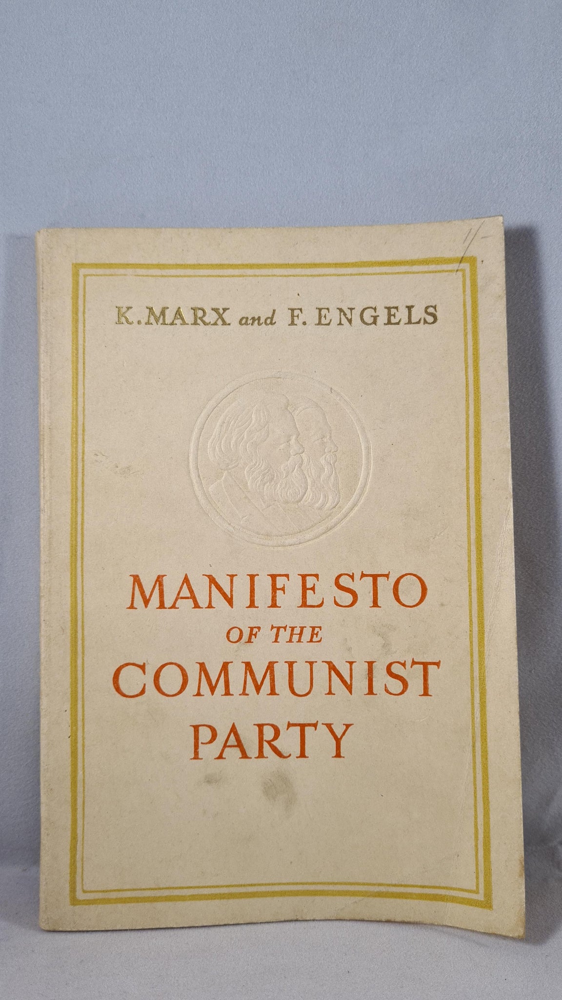 K Marx & F Engels - Manifesto of the Communist Party