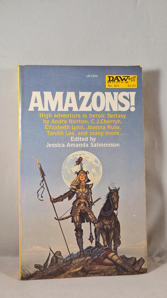 Jessica Amanda Salmonson - Amazons! Daw Books, 1979, First Edition, Paperbacks