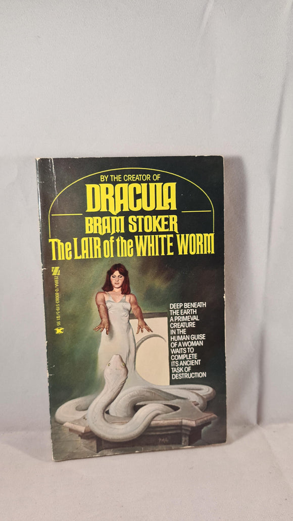 Bram Stoker - The Lair of the White Worm, Zebra, 1979, Paperbacks