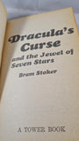Bram Stoker - Dracula's Curse & the Jewel of Seven Stars, Tower Book, 1968, Paperbacks