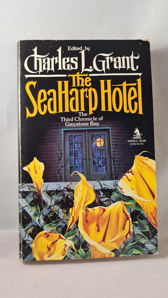 Charles L Grant - The SeaHarp Hotel, TOR, 1990, First Edition, Paperbacks