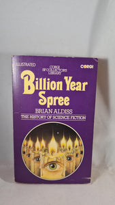 Brian Aldiss - Billion Year Spree, Corgi Books, 1975, Signed, Paperbacks