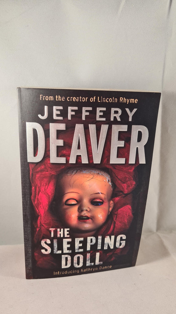 Jeffery Deaver - The Sleeping Doll, Hodder, 2008, Inscribed, Signed, Paperbacks