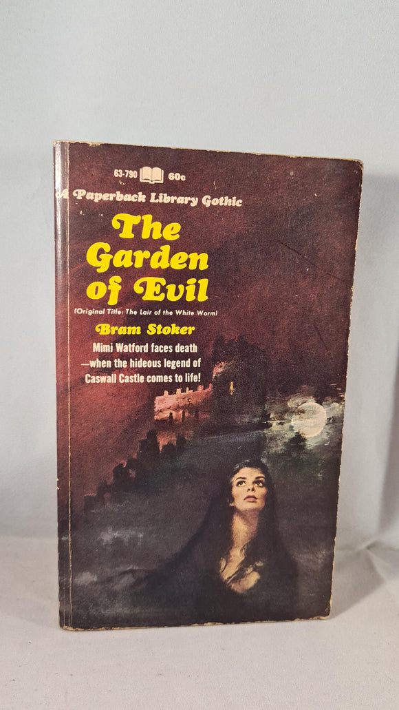 Bram Stoker - The Garden of Evil, Paperback Library, 1969, Paperbacks