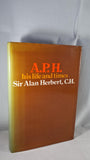 Alan Herbert - A P H - His Life and Times, Heinemann, 1970, Inscribed, Signed