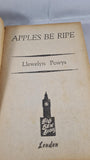 Llewelyn Powys - Apples Be Ripe, Big Ben Books, 1940, Paperbacks