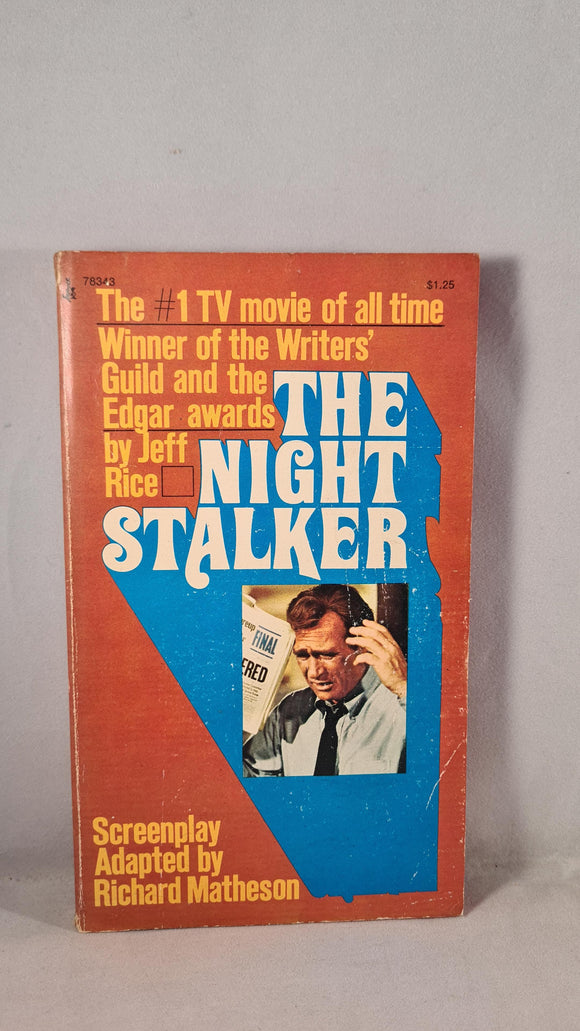 Jeff Rice - The Night Stalker, Pocket Books, 1973, Paperbacks