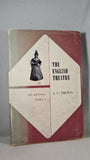 J C Trewin - The English Theatre Life & Leisure 1, Paul Elek, 1948