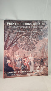 Dominic Winter 31 August 2005, Printed Books & Maps, Decorative Prints & Engravings