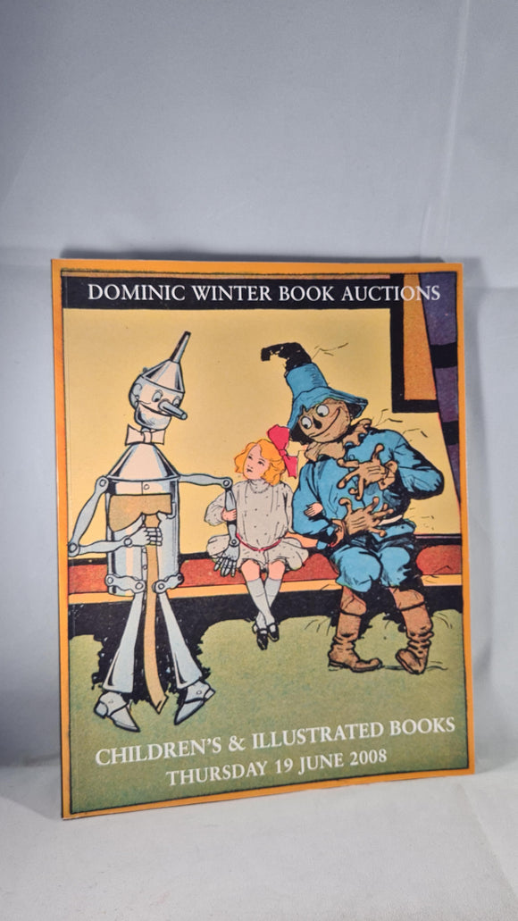 Dominic Winter Children's & Illustrated Books, Thursday 19 June 2008