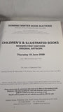 Dominic Winter Children's & Illustrated Books, Thursday 19 June 2008