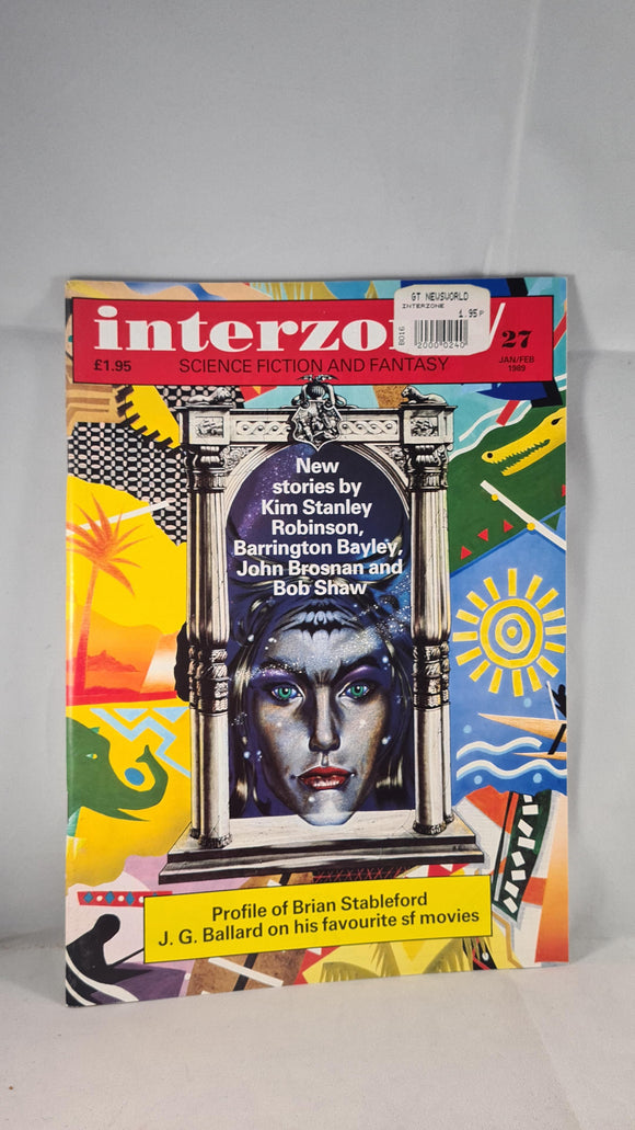 David Pringle - Interzone, Science Fiction & Fantasy Number 27, January/February 1989