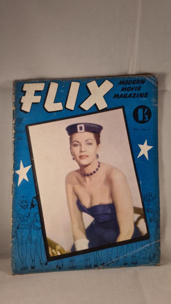 Flix Modern Movie Magazine Volume 1 Number 2, Diana Dors vs Marilyn Munroe feature