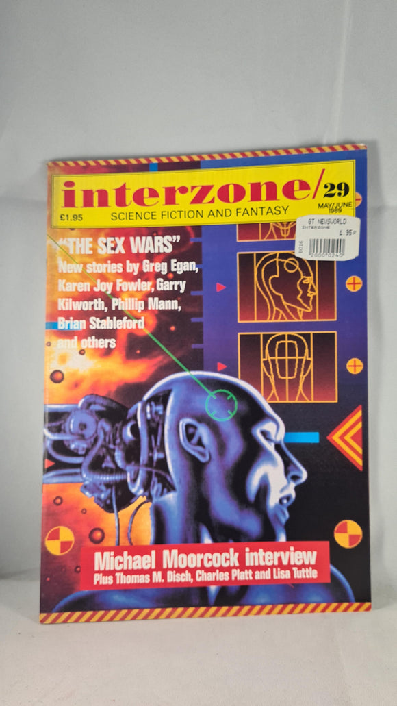 David Pringle - Interzone, Science Fiction & Fantasy, Number 29, May/June 1989