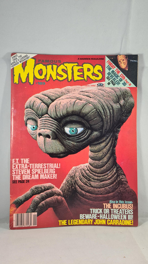 Famous Monsters Number 189 November 1982