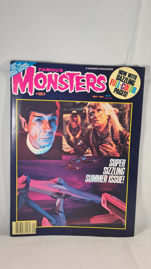 Famous Monsters Number 187 September 1982