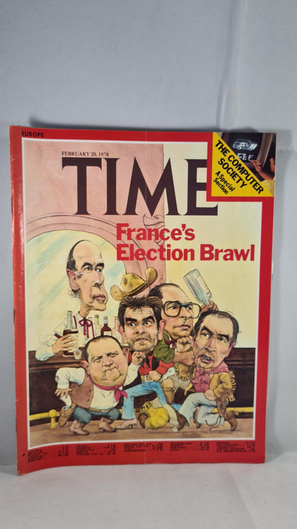 Time Magazine Volume 111 Number 8 February 20 1978