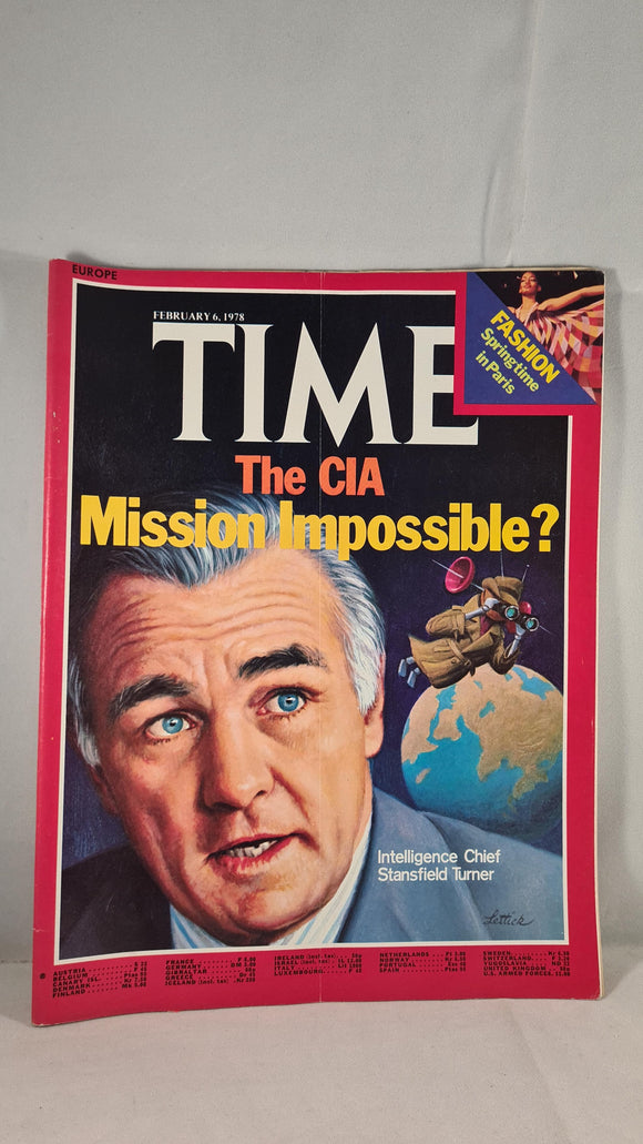 Time Magazine Volume 111 Number 6 February 6 1978
