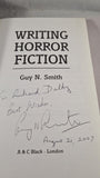 Guy N Smith - Writing Horror Fiction, A & C Black, 1996, Inscribed, Signed, Paperbacks