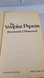 Bernhardt J Hurwood - The Vampire Papers, Pinnacle Books,1976, Paperbacks