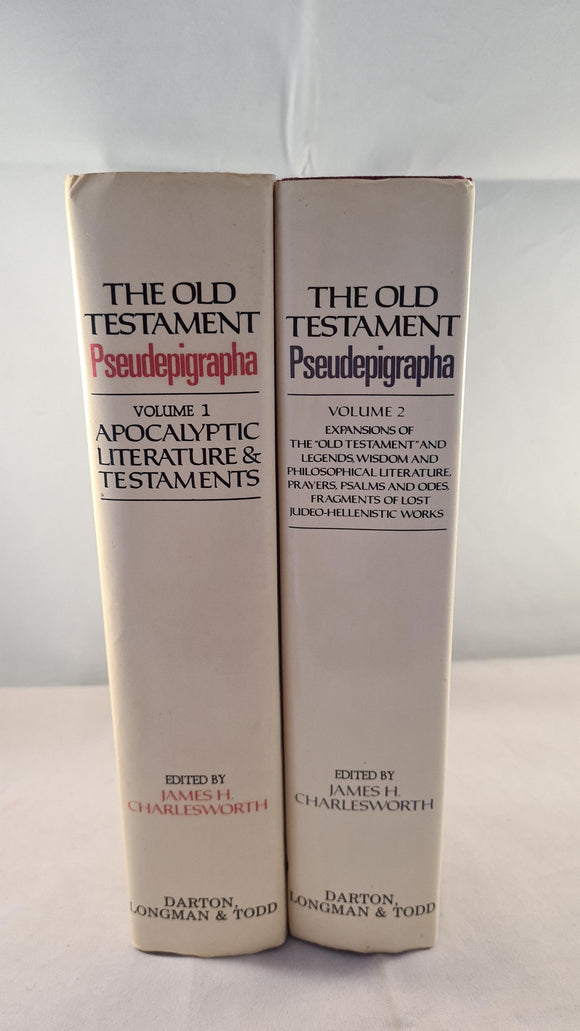 James H Charlesworth - The Old Testament Pseudepigrapha Volume 1 & 2, Darton, 1983
