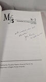 Modern Fiction Studies Volume 46 Number 3 Fall 2000, Signed & Signed Letter