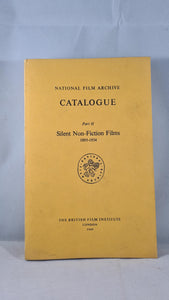 National Film Archive Catalogue part II, Silent Non-Fiction Films, 1960