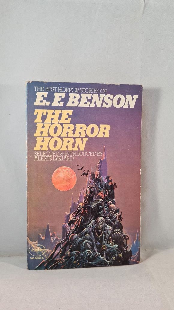 E F Benson - The Horror Horn, Panther, 1974, Inscribed, Signed, Paperbacks