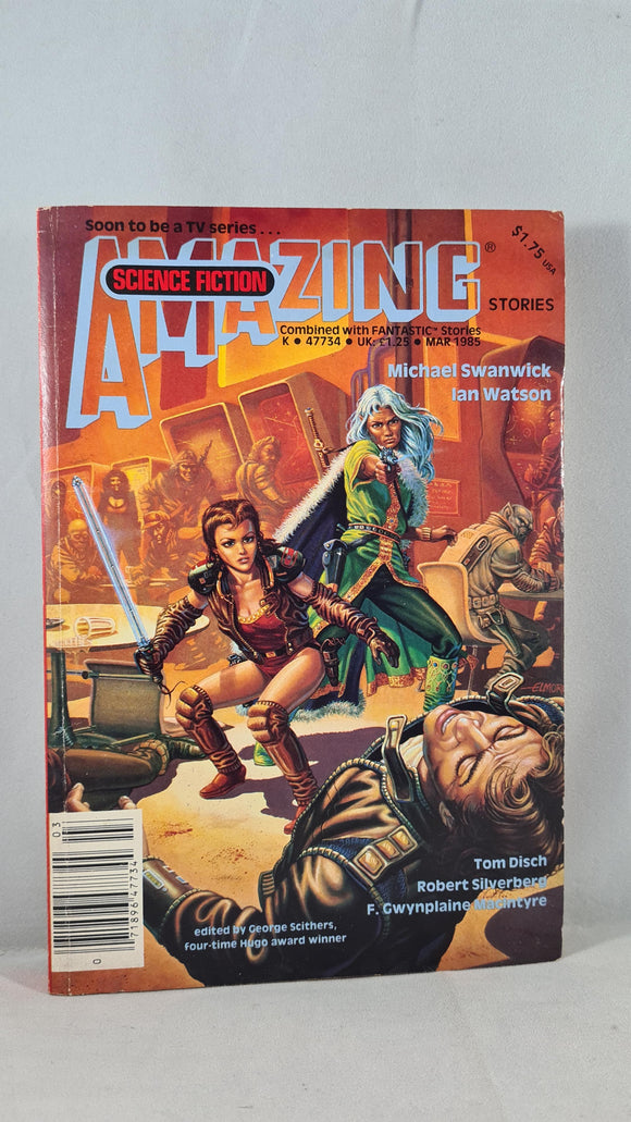 Amazing Science Fiction Stories Volume 58 Number 6 March 1985, Paperbacks