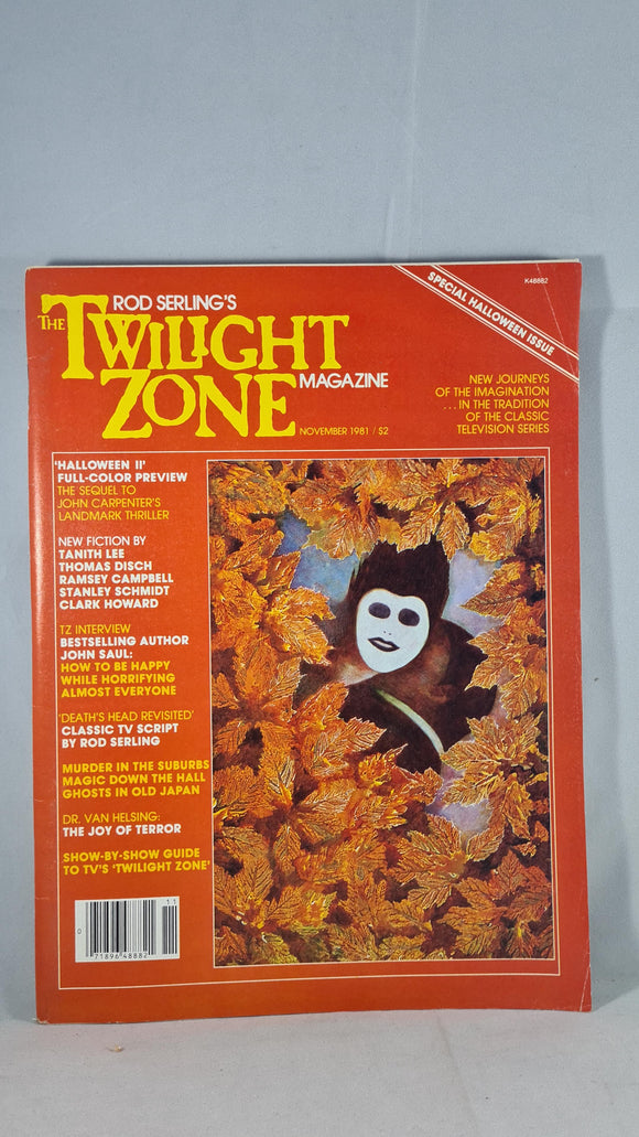 Rod Serling's - The Twilight Zone Magazine, November 1981