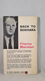 Fitzroy Maclean - Back To Bokhara, Four Square, 1962, Paperbacks