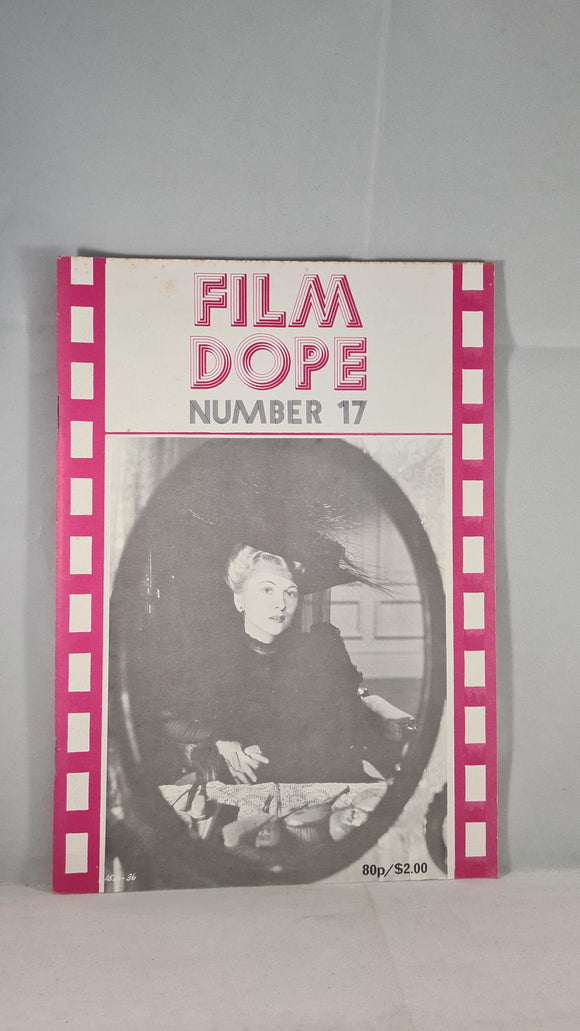 Film Dope Number 17 April 1979