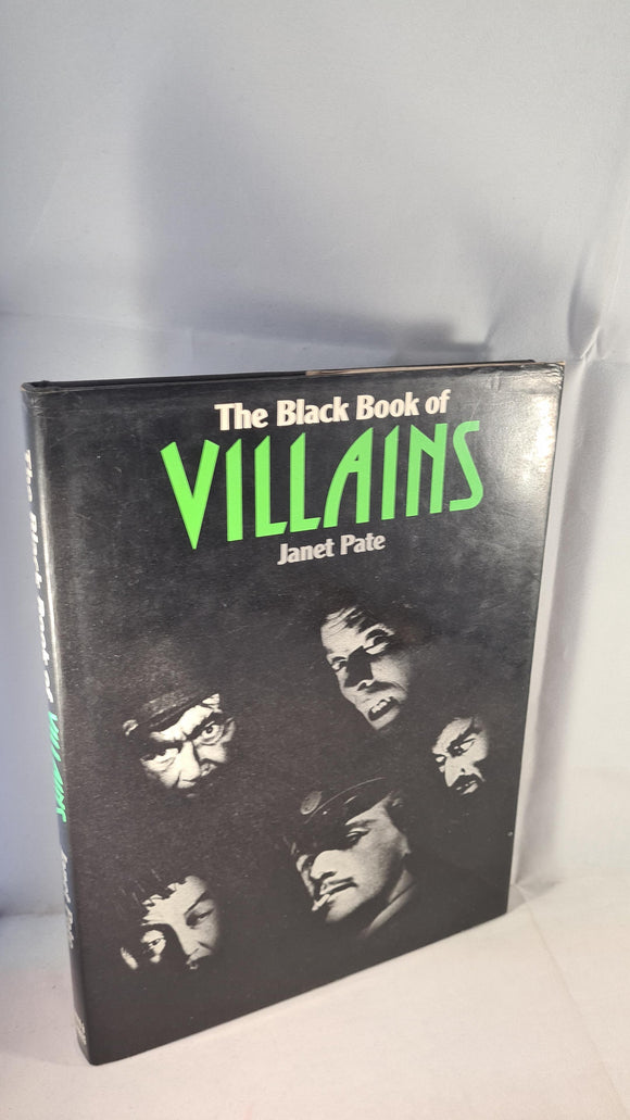 Janet Pate - The Black Book of Villains, David & Charles, 1975