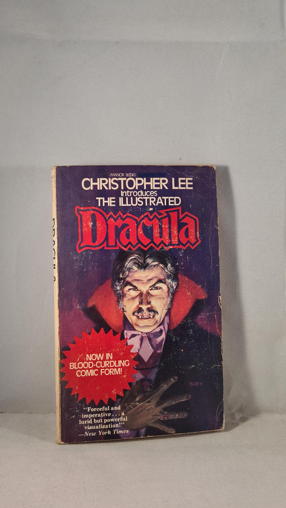 Christopher Lee - The Illustrated Dracula, Manor Books, 1975, Paperbacks