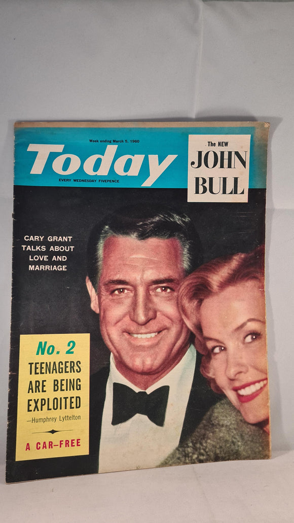 Today Magazine Volume 1 Number 2 March 5 1960