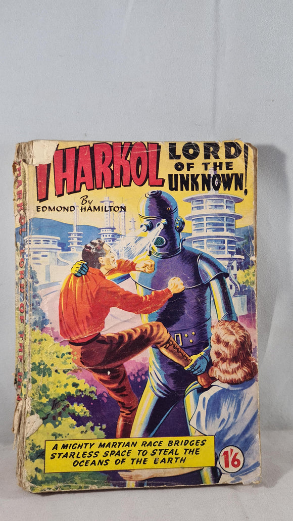 Edmund Hamilton - Tharkol, Lord Of The Unknown, World Distributors, 1950, Paperbacks